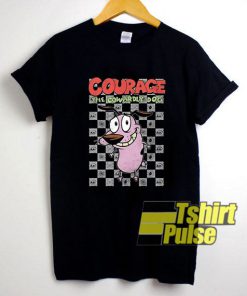Vintage Courage The Cowardly Dog t-shirt for men and women tshirt