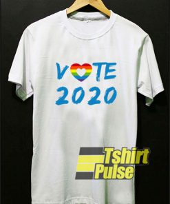 Vote 2020 Love Pride t-shirt for men and women tshirt