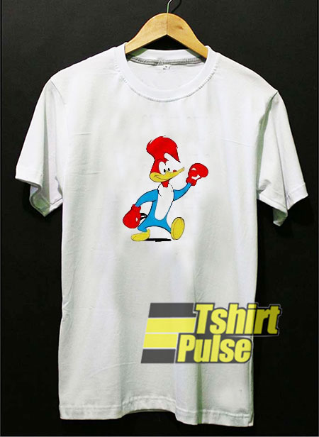 Woody Woodpecker Boxing t-shirt for men and women tshirt