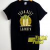 Yoda Best Grandpa Cartoon t-shirt for men and women tshirt