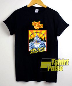 Yung Gravy Splash Mountain t-shirt for men and women tshirt