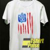 American Flag Paw t-shirt for men and women tshirt