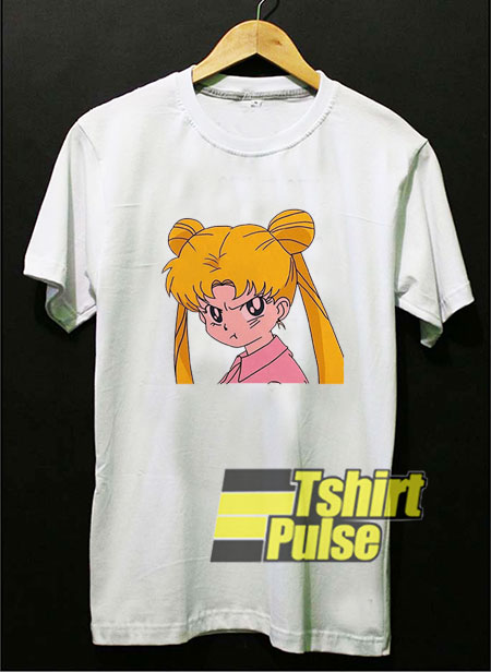 Angry Sailor Moon 90 t-shirt for men and women tshirt
