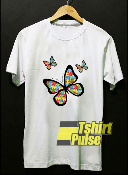 Autism Awareness Butterflys t-shirt for men and women tshirt