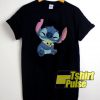 Baby Stitch Hug Baby Yoda t-shirt for men and women tshirt