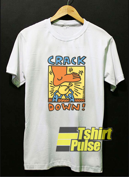 Crack Down K Haring t-shirt