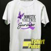 Domestic Violence Survivor t-shirt for men and women tshirt