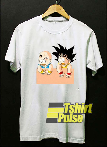 Dragon Ball Z Chibi Goku & Krillin t-shirt for men and women tshirt