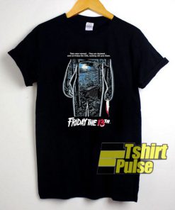 Friday The 13th Forest Graphic t-shirt for men and women tshirt