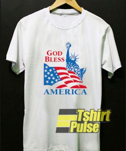 God Bless America Statue Of Liberty t-shirt for men and women tshirt