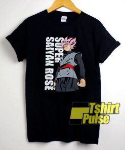 Goku Super Saiyan Rose t-shirt for men and women tshirt