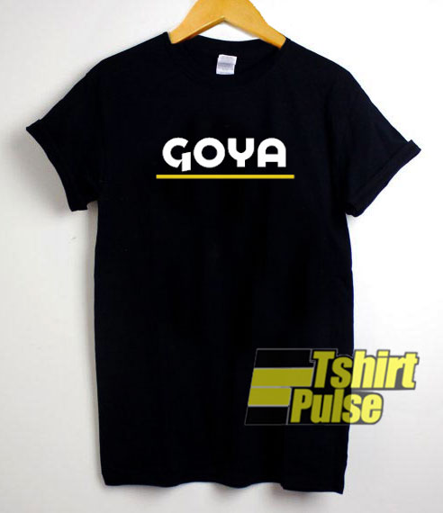 Goya Foods Letter t-shirt for men and women tshirt