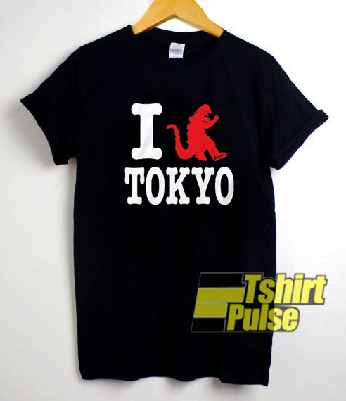 I Love Tokyo Godzilla t-shirt