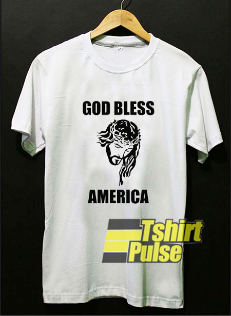 Jesus God Bless America t-shirt for men and women tshirt