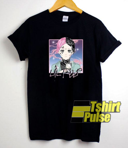 Lil Peep Anime Art t-shirt for men and women tshirt