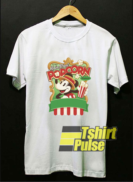 Main Street Popcorn t-shirt for men and women tshirt
