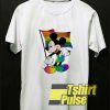 Mickey mouse LGBT Flag t-shirt for men and women tshirt