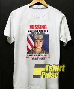 Missing Vanessa Guillen Graphic t-shirt for men and women tshirt