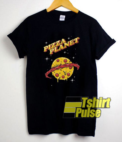 Pizza Planet at The Night t-shirt for men and women tshirt