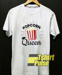 Popcorn Queen Graphic t-shirt for men and women tshirt