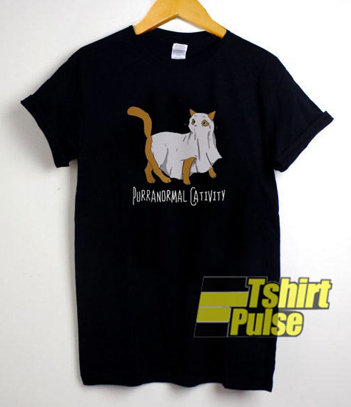 Purranormal Cativity Halloween t-shirt for men and women tshirt