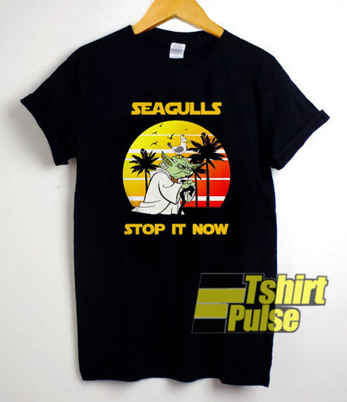 Seagulls Stop It Now Vintage t-shirt for men and women tshirt