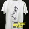 Snow White Sketch Hold Apple t-shirt for men and women tshirt