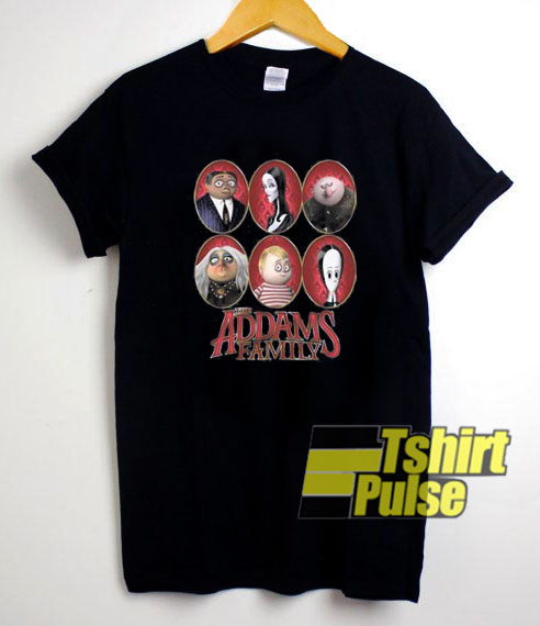 The Addams Family Portrait t-shirt for men and women tshirt