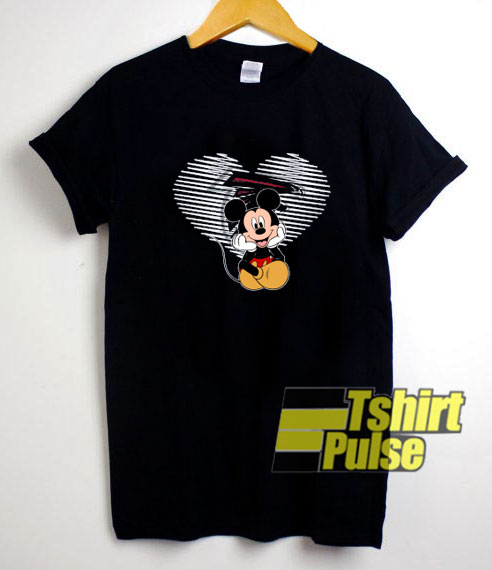 The Heart Mickey Mouse t-shirt for men and women tshirt