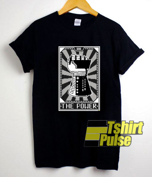 The Power Card Hand Graphic t-shirt for men and women tshirt