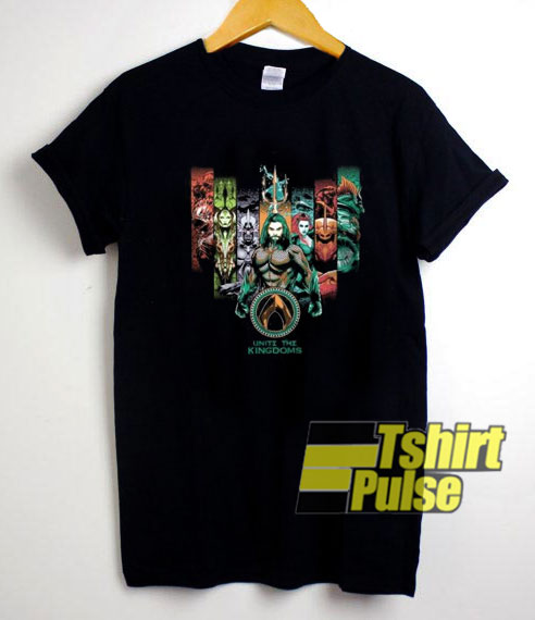 Unite The Kingdoms Aquaman Movie t-shirt for men and women tshirt