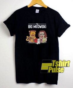 Watching The Big Meowski t-shirt for men and women tshirt