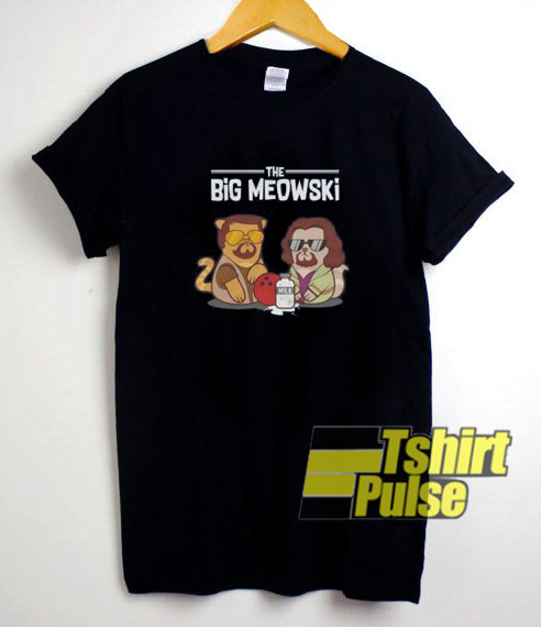 Watching The Big Meowski t-shirt for men and women tshirt