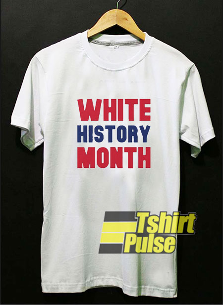 White History Month Letter t-shirt for men and women tshirt
