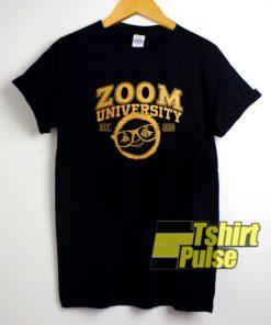 Zoom University Gold t-shirt