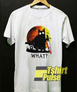 Black Cat What shirt