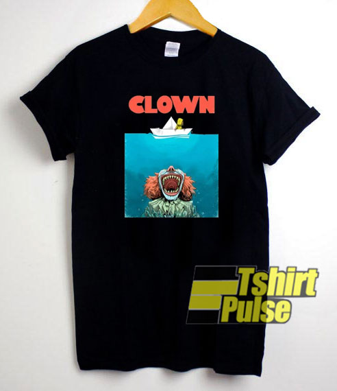 Clown Parody Jaws shirt