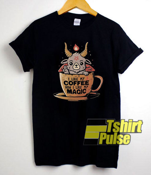 Coffee Magic Baphomet shirt