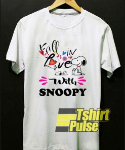 Love With Snoopy shirt