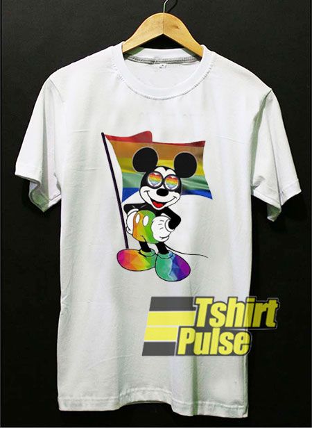Mickey Mouse Lgbt Flag shirt