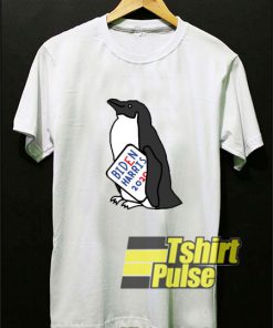 Penguin With Biden Harris shirt