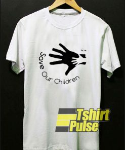 Save Our Children Hands shirt
