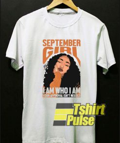 September Black Girl shirt