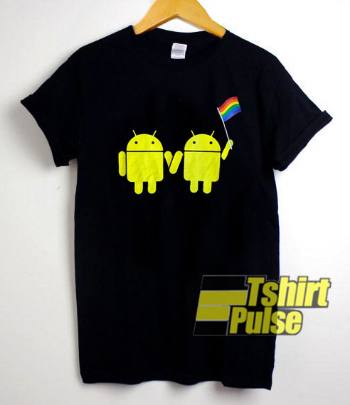 Android Logo LGBT shirt