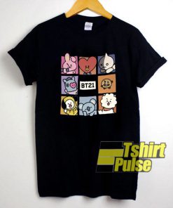 BT21 Cartoon BTS shirt