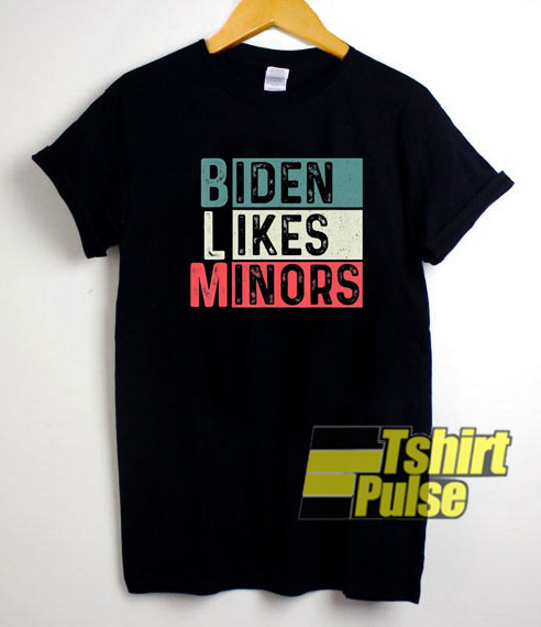 Biden Likes Minors BLM shirt