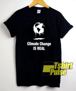 Climate Change Earth shirt