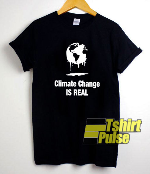 Climate Change Earth shirt