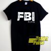 FBI in Jesus shirt
