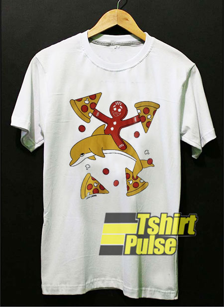 Pizza Dolphin Gingerbread shirt